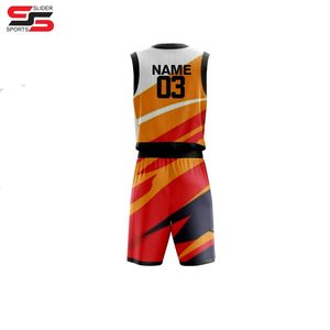 Ropa deportiva Equipo de entrenamiento Ropa deportiva Uniforme de baloncesto Ropa de hombre de alta calidad Uniforme de baloncesto de Benefit Enterprises - Product Image 2