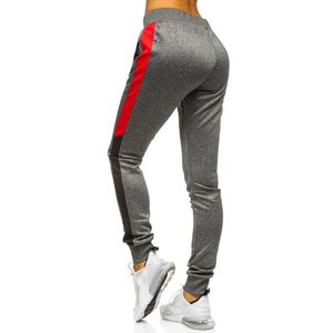 Pantalon de Yoga taille haute pour femmes lâche décontracté sport Fitness survêtement pantalons de survêtement cordon droit jambe large vêtements de sport pour l'hiver - Product Image 3