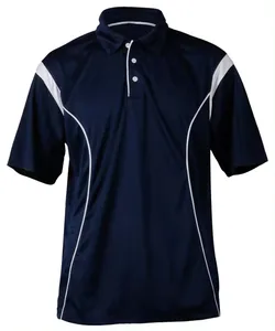 Großhandel 4-Wege-Stretch-Button Polo schnell trocknend hawaiianischer Polo Überzugdruck Sublimationsdruck Golf Polo-Shirts für Herren