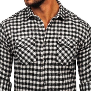 Camisa de Franela para Hombre Totalmente Personalizada, Estilo Perfecto, Gran Venta, Precio Razonable, Mejores Diseños, Camisa de Franela Ligera para Hombre - Product Image 3