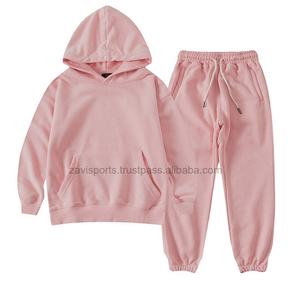Conjunto Deportivo Informal para Niños, Sudadera con Capucha y Bolsillo Delantero de Felpa Suave al Tacto y Pantalones Deportivos para Gimnasio, Entrenamiento, Deportes, Ropa Deportiva Informal - Product Image 3