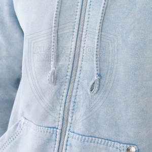 Venta al por mayor de calidad premium hombres ácido lavado chándal logotipo personalizado de talla grande hombres ácido lavado chándal - Product Image 6