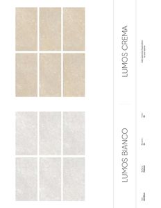 CARREAUX EN PORCELAINE ÉMAILLÉE Moderne Design Italien LUMOS BIANCO Antidérapant pour usage intérieur-pour Villas Malls Ecoles - Product Image 2