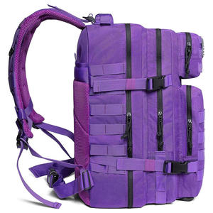 Mochila táctica elegante al aire libre con logotipo personalizado impresión bordado senderismo Camping bolsa de viaje OEM fabricante proveedor - Product Image 2