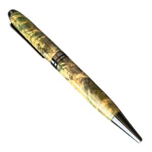 Luxury Handmade Wood Ballpoint <b>Pen</b> Stabilized Wood 0.7mm Writing Width - Product Image 4