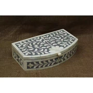 Las mejores cajas de almacenamiento con incrustaciones de hueso de calidad, incrustaciones de perlas Madre, almacenamiento personalizado para el hogar, restaurante, hogar y oficina, elegante y elegante - Product Image 6