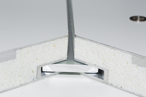 CORAPAN ®   Panel sándwich de aluminio ligero AL 85 de 60 mm con capa base de epoxi - Product Image 6