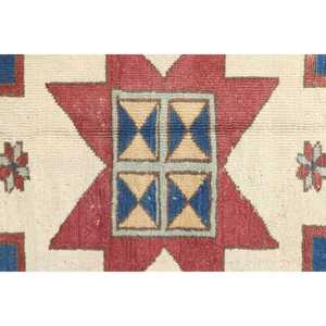 0.6x9.6 ft Rug, Vintage Turkish <b>Runner</b> Rug, <b>Red</b> Wool Rug - Product Image 5