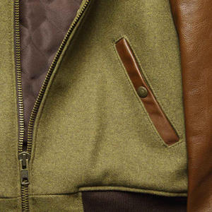 Veste d'hiver pour homme, dernier design, meilleure qualité, best-seller, veste en cuir OEM pour homme, vente en ligne. - Product Image 6