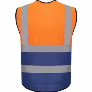 Chaleco de trabajo de invierno transpirable de alta calidad para hombres con múltiples bolsillos Chaleco de lona a prueba de viento de 5 dimensiones - Product Image 3