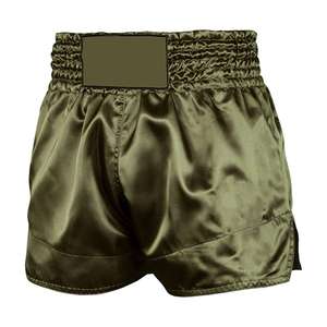 Short de boxe thaïlandais en Satin, professionnel, prix de gros, entraînement au combat - Product Image 2