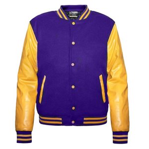 Men's Fashion Varsity <b>Jacket</b> Casual Regular Fit Letterman <b>Baseball</b> <b>Bomber</b> <b>Jackets</b> - Product Image 4