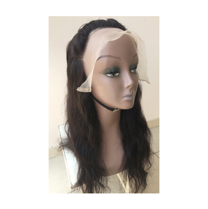 Reliable Price of Outstanding Quality Human Hair Bundles Virgin Cuticle Aligned Raw Temple Virgin 13x4 Front <b>Wigs</b> - Product Image 1