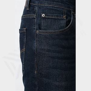 Jeans de Mezclilla para Hombre, Corte Slim Recto, Ajuste Regular, Largos, Cómodos, Transpirables, Tallas Grandes, Otoño-Invierno, Secado Rápido, Color Personalizado - Product Image 5