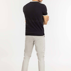 เสื้อยืดคอกลมแขนสั้นผู้ชายผ้าฝ้ายแท้ 100% ระบายอากาศได้ดี แห้งเร็ว ลายพิมพ์ดิจิตอลแบบถัก  ผลิตตามสั่ง - Product Image 4