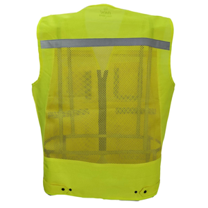 Vente chaude Pas Cher Prix Premium Qualité Gilet Sans Manches Réfléchissant Gilet De Sécurité De Construction Prix De Gros Du Bangladesh - Product Image 2
