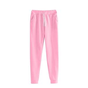 Ensemble 2 pièces pour femmes 350 grammes 42% coton 58% polyester polaire Hoodies et pantalons de survêtement Ensembles de salon de survêtement - Product Image 4