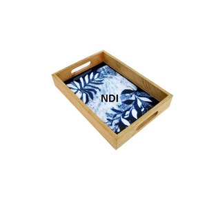 ถาดเสิร์ฟอาหารและผลไม้เครื่องครัวใช้ในบ้านถาดตกแต่งด้วยมือ - Product Image 3