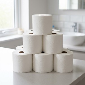 Papier toilette de qualité supérieure ultra doux Allemagne 3 plis Rouleaux de haute qualité - Product Image 1