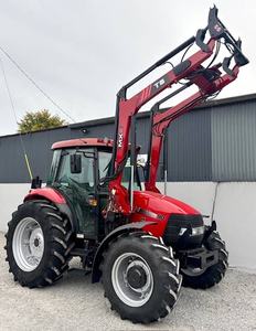 Tractor JX90 con Cargador Frontal MX, 80 HP, Tracción en las 4 Ruedas, Transmisión de Engranajes, Tractor Agrícola Utilitario para Agricultura con Bomba y Caja de Cambios - Product Image 3