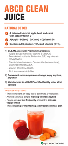 Yuyu Healthcare Corée ODM ABCD CLEAN JUICE Poudre Instantanée - Mélange Détox Pomme Betterave Carotte Fibres de Racine de Chicorée Santé Intestinale - Product Image 4