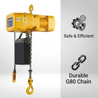 Palans à chaîne électriques Kaidao 3 tonnes 3P 1P certifiés CE ISO, moteur en cuivre pur, palan à chaîne G80
