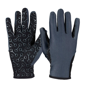 Gants d'équitation Gants d'équitation professionnels en cuir synthétique Gants d'équitation Gants d'équitation Logo personnalisé - Product Image 4