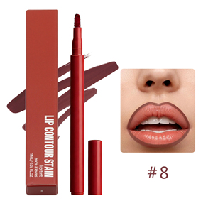 Crayon à lèvres texturé ultra fin et moelleux, résistant aux bavures, longue tenue, pour définir le <span class=keywords><strong>contour</strong></span> des lèvres, fini mat velouté <span class=keywords><strong>naturel</strong></span> - Product Image 2