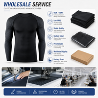 Maillot de surf anti-frottement à manches longues UPF 50 à séchage rapide en polyester et élasthanne, personnalisable avec logo, vente en gros OEM ODM