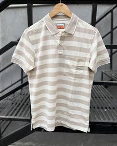 Vente en gros T-shirt polo de golf rayé à manches courtes Polo d'athlétisme de haute qualité pour hommes - Product Image 1