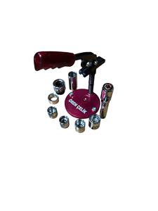 Presse à acier portable Oren Celik Makina Mini calibre 28, grossissement 6x, modèle ORM80028, pour munitions à plume (acier) à tête étoilée - Product Image 3