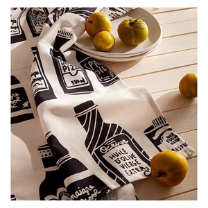 Amazing 100% Cotton Eco-Friendly <b>Kitchen</b> Tea Towel Dish <b>Cloths</b> Scrubber Packing Individually Per Requirement Shipping - Product Image 5