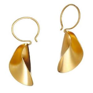 Boucles d'oreilles crochet de luxe légères Boucles d'oreilles en laiton plaqué or Boucles d'oreilles perle zircon pour femmes - Product Image 1