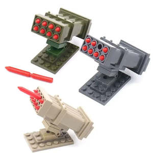Juguete Militar LEGO, MISIL LANGAR, Figura de Acción, Bloques de Construcción de Dibujos Animados en Plástico ABS - Product Image 1
