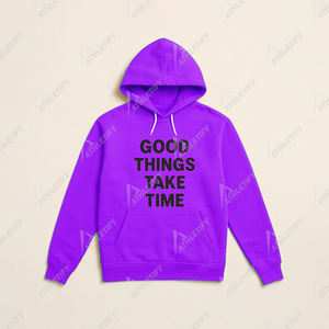 Mens Basics Cotton Blended Hoodie Sweat à capuche doux pour tenues décontractées Sweat à capuche élégant en coton mélangé pour un port confortable. - Product Image 5