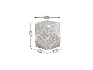 Mesa moderna hecha a mano con incrustaciones de hueso para taburete Dormitorio Hotel Uso en el hogar Muebles de sala de estar Directo de fábrica - Product Image 2