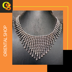 สร้อยคอพร้อมชุดเครื่องประดับทำมือดีไซน์ไม่เหมือนใครชุดเครื่องประดับสำหรับขายโดยผู้ส่งออกอินเดีย - Product Image 5