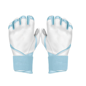 Guantes de bateo de béisbol transpirables por encargo Precio barato Guantes de bateo de béisbol Correa de muñeca ajustable Agarre de mano Ligero - Product Image 5