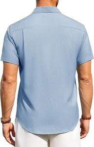 Camisas de Pesca de Alta Calidad, Camisas de Manga Corta con Botones, Camisas Casuales para Vacaciones, Playa, Verano - Product Image 2