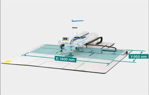 Máquina de Coser Computarizada de Accionamiento Directo Programable JA-CK M7 de Calidad, Personalización OEM, Plástico para Bricolaje (1400mmx950mm) - Product Image 5