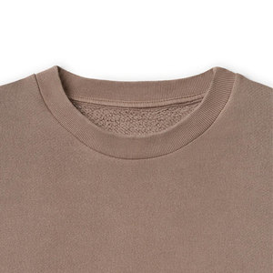 Sudadera de cuello redondo de manga extra larga para hombre, sudadera cálida sin forro de peso pesado de manga larga de algodón polar para invierno - Product Image 3