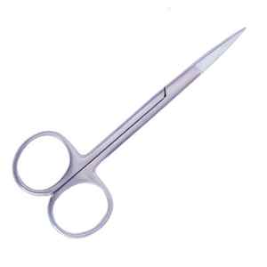 Ciseaux à iris en acier d'instruments chirurgicaux médicaux avancés de haute qualité avec ciseaux de premiers soins manuels à lame droite - Product Image 3