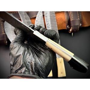 Juego de Cubiertos de Acero Inoxidable Ecológico de Lujo Hecho a Mano con Grabado de Iniciales, Regalo Personalizable para Uso en el Hogar y Restaurantes - Product Image 3