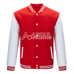 Veste Letterman taille personnalisée pour hommes à vendre veste d'hiver à col montant pour hommes à l'extérieur vente en gros - Product Image 1