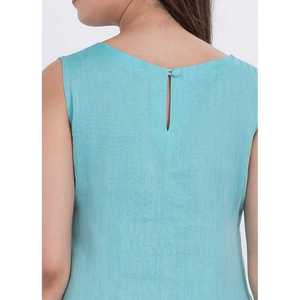 Vestido Midi Elegante e Informal para Mujer, Transpirable, de Algodón y Seda, Bordado, con Corte Holgado, Ideal para Fiestas de Cumpleaños y Salidas Nocturnas - Product Image 3