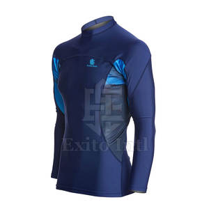 Nouveaux protège-éruptions à manches longues pour hommes pour adultes fabriqués avec Spandex/Polyester pour la vente en gros - Product Image 2