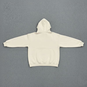 Sudaderas con Capucha Gruesas, Lisas, Pesadas, Extra Grandes, con Cierre, Sin Cordones, Unisex, con Logotipo Personalizado en la Parte Delantera, 100% Algodón, Estilo Otoñal - Product Image 3