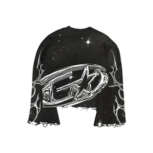 New Design High Quality Unisex Heavy <b>Sweater</b> Custom 400G <b>Fleece</b> Sweatshirts Custom Printing Blank Crewneck Sweatshirts - Product Image 2