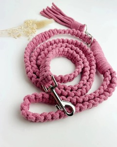 Cuerda de algodón de macramé hecha a mano para decoración de pared del hogar DIY soportes de plantas de arte cestas colgantes y acentos interiores bohemios - Product Image 2