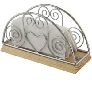 ชั้นวางกระดาษทิชชู่โลหะทำจากนิกเกิลสำเร็จรูปกล่องโลหะรูปทรงตามสั่งตกแต่งแบบรอยัลดูหรูหราหรูหรา - Product Image 1